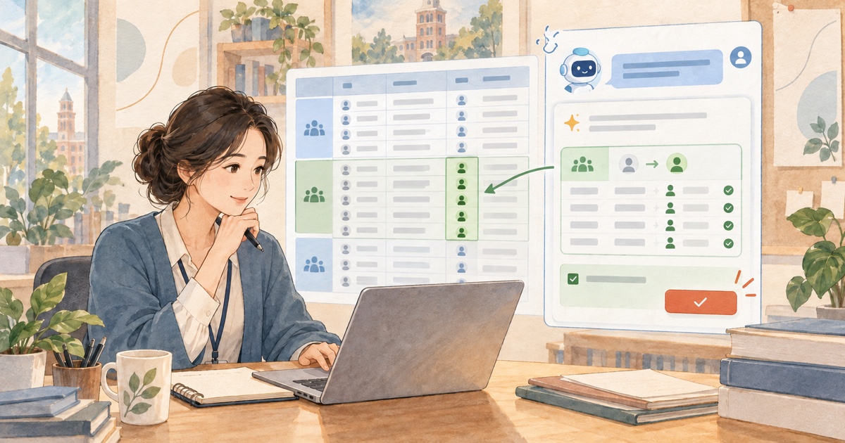 上千条学生信息怎么批量改辅导员？让 AI 先预览再执行封面图