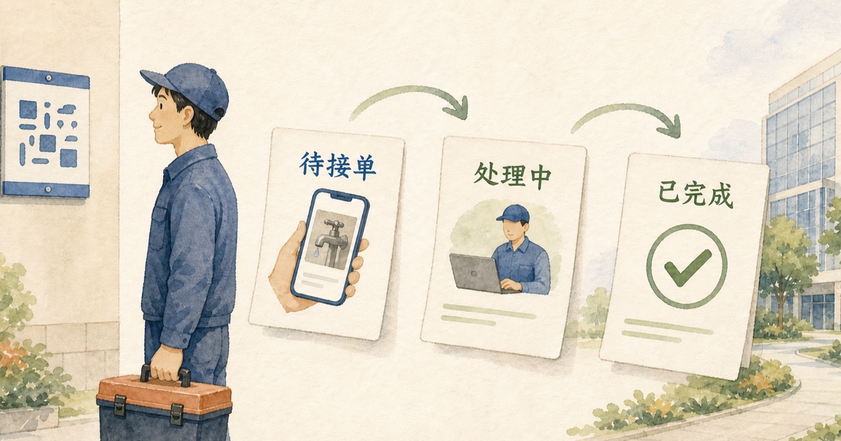 工程报修总漏单、催进度？三步搭一套轻量工单闭环封面图