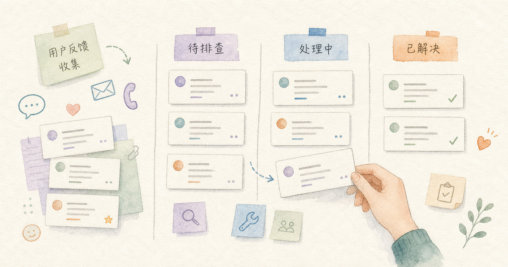 客服反馈如何用 AI 变成问题跟进表？封面图